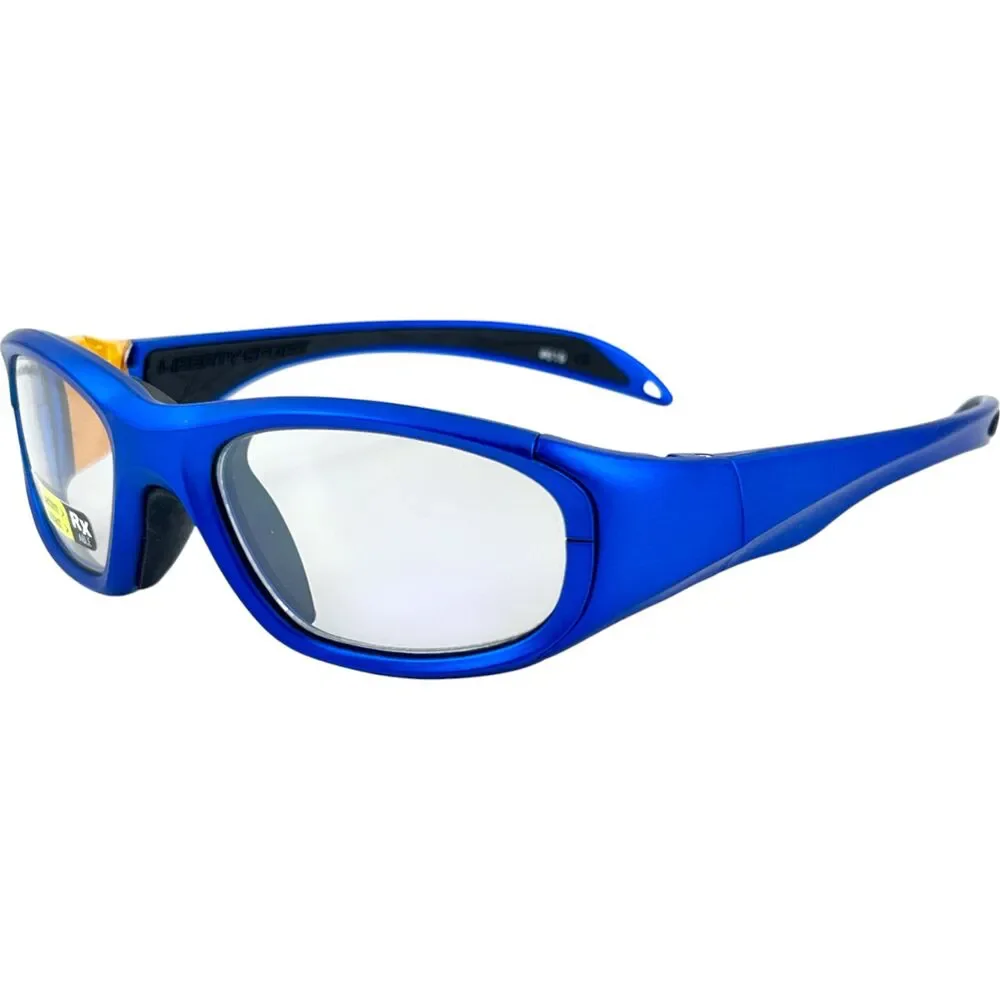 Liberty Sport Rec Specs MS1000 Protective Eyeglass Frame 51-17 Electric Blue